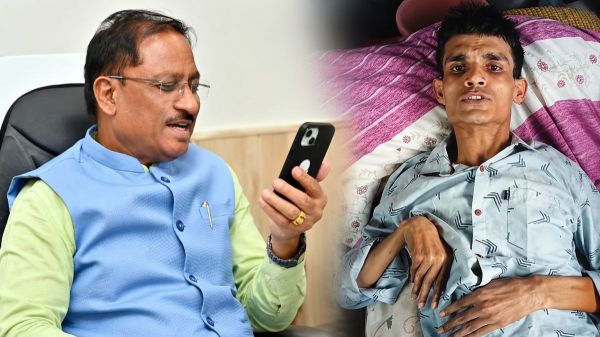 मुख्यमंत्री की संवेदनशील पहल से शशिकांत को मिली इलाज की नई उम्मीद, एम्स रायपुर में भर्ती कराकर 4 लाख रुपये की आर्थिक सहायता स्वीकृत