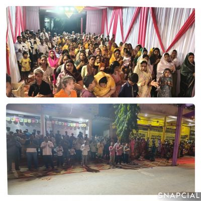 नारायणपुर में शारदीय नवरात्र की धूम, मां दुर्गा की संध्या महाआरती में उमड़ रहा श्रद्धालुओं का जनसैलाब, महिलाओं की सबसे अधिक भागीदारी से भक्तिमय हो रहा माहौल