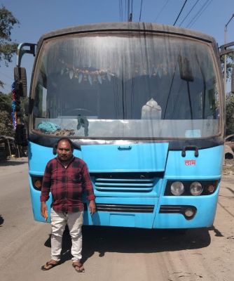 अधिक किराया, ओवरलोडिंग और सुरक्षा में लापरवाही पड़ी भारी, परिवहन विभाग ने 45 बसों पर की कार्रवाई, बिना फिटनेस और टैक्स वाली बस को किया जब्त