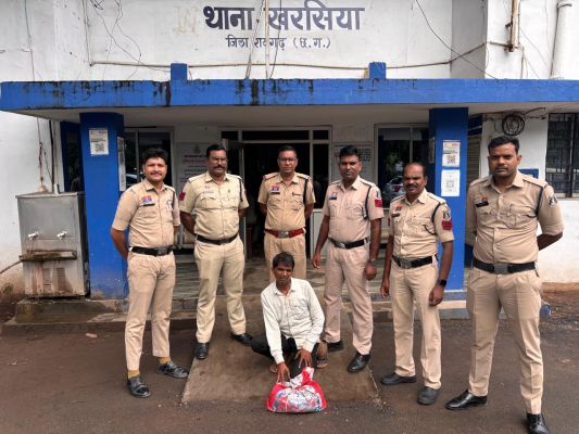 ऑपरेशन आघात में पुलिस की ताबड़तोड़ कार्रवाई जारी, एक सप्ताह के भीतर दूसरी गांजा रेड में मिली बड़ी सफलता, यंहा से 90 हजार रुपये का गांजा बरामद, आरोपी गिरफ्तार